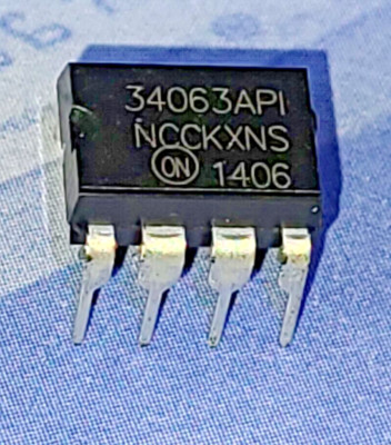 3PCS MC34063 API 34063API Onsemi Switching Regulator For Power Supply DIP-8