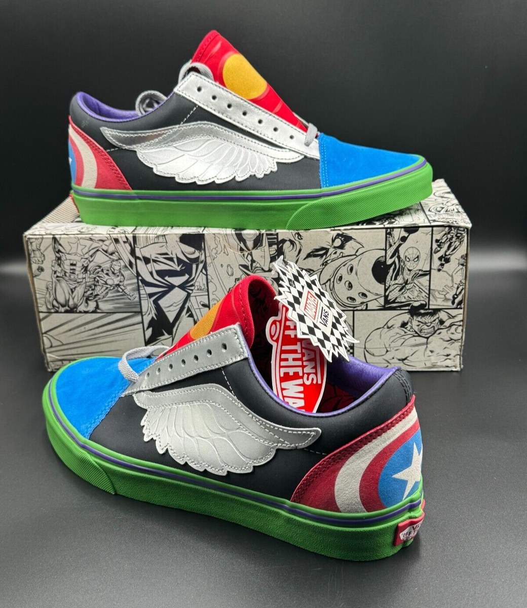 Size 9.5 - Marvel x Vans Old Skool Avengers for sale online  display picture 1