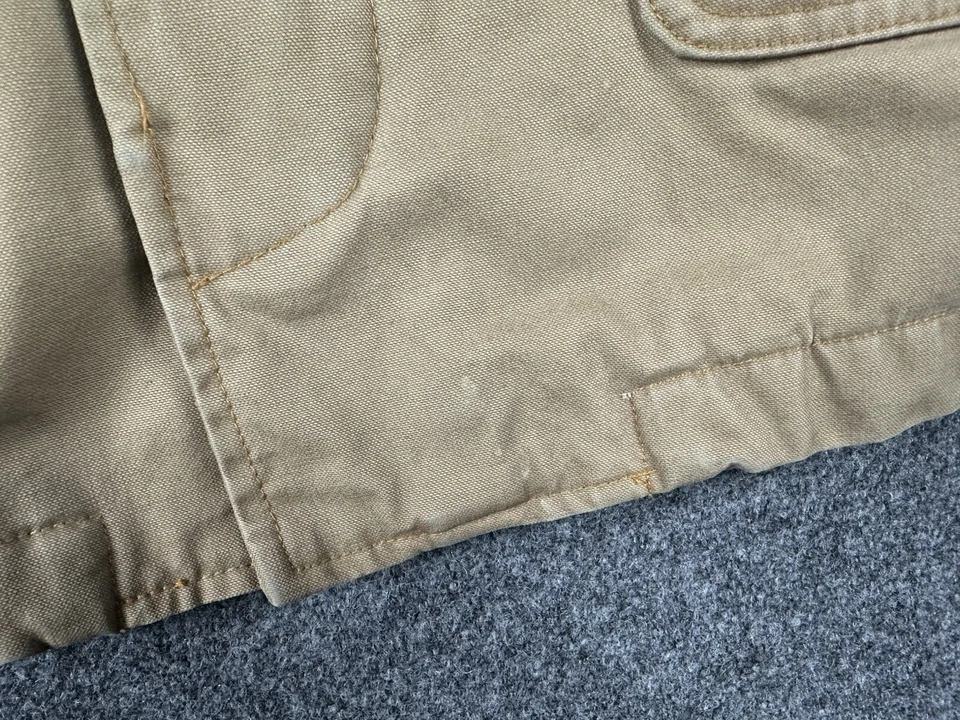 De Colección Harbor Bay Chore Chaqueta Para Hombres 2X Grande Pana Cuello Granero Abrigo Franela Forrado Foto 2 de 4