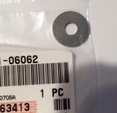 Yamaha TX500, TX750, XS360 Plate Washer NOS 90201-06062 (L-7970