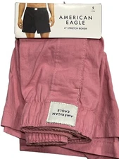NWT AMERICAN EAGLE Stretch Boxer Sz S-XL Pink #40