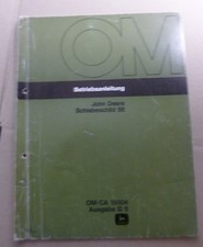 John Deere Schneeschild 56 Betriebsanleitung