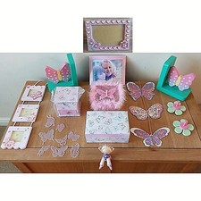 Choice of (x12) Butterfly Themed Bedroom Accessory/Decorations