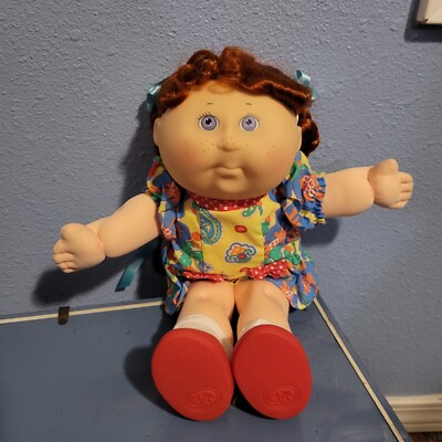 Cabbage Patch Kids 1992 1st Edition Hasbro Red Hair Blue Eyes