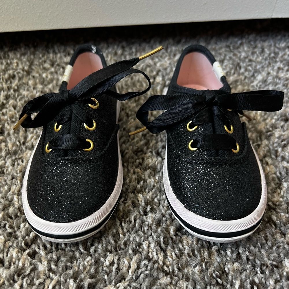 Kate Spade x Keds Champion Glitter Black Sneakers Toddler Shoes Size 6 thumbnail 7