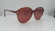 Vintage Kenmark Marquis Tortoise Round Sunglasses FRAMES ONLY Hong Kong
