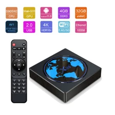 Lot of 10/20 Android 11 X98 Mini Bluetooth 4K HDR Amlogic 32GB Dual WiFi TV Box