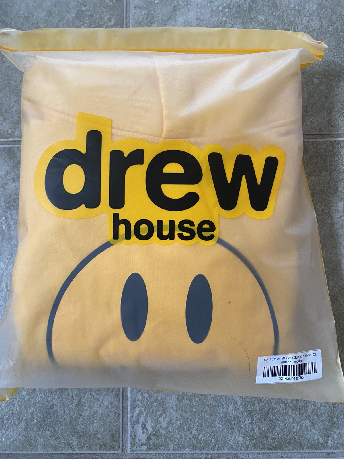 Drew House Mascot Hoodie (Golden Yellow)