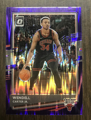 2020-21 Panini Optic Wendell Carter Jr Purple Shock