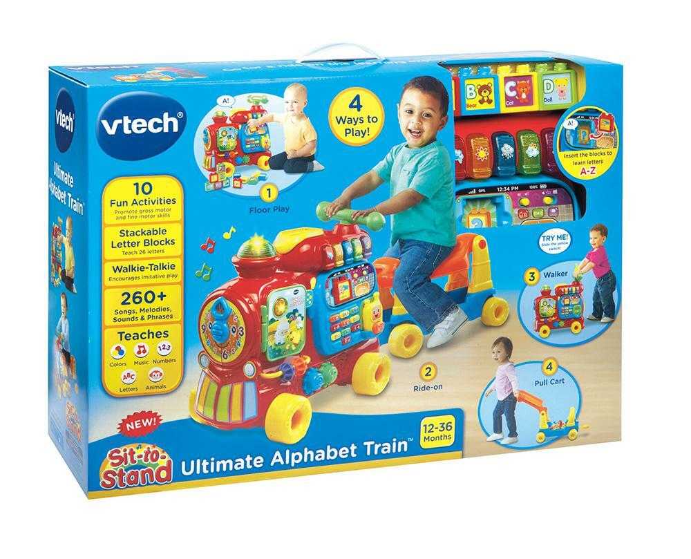 vtech ride on train pink