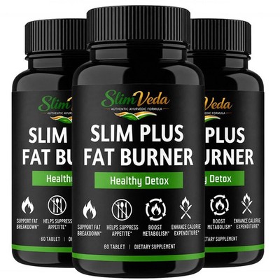 Slimveda Slim Plus Pills Advanced Weight Loss Support Supplement ( 180 Capsule )