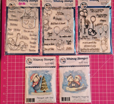 Craftroom Clearout - Whimsy Stamp 5 x Stamp Set Bundle