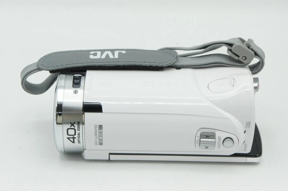 [Mint] JVC Everio GZ-E180 Digital Video Camera SD card memory White #251117ae - Image 3 of 4