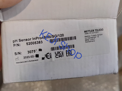 1PC NEW InPro4800i/SG/120 52005383 pH electrode Fast Shipping Via Fedex/DHL - 第 2/3 張圖片