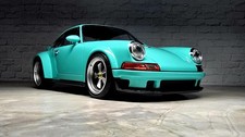 Pop Race 118 Mint Green Porsche 964 Singer Dls Pop Race 118 Mint Green Porsche 964 Singer Dls
