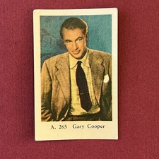 Gary Cooper 1959 Dutch Gum A Set Vintage #265