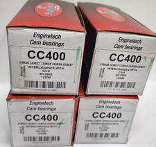 Lot Of 4 Enginetech Cam Bearing Sets Cc400 Standard For Chevy 262-400 Sbc Lot Of 4 Enginetech Cam Bearing Sets Cc400 Standard For Chevy 262-400 Sbc