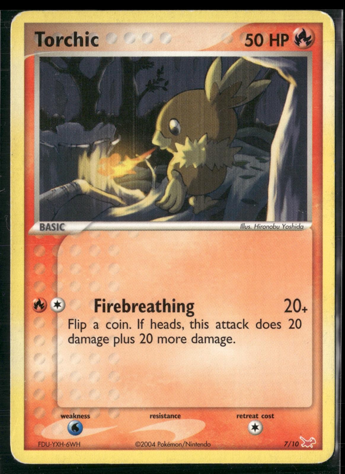 Torchic 7/10 EX Trainer Kit Latias Pokemon Moderately Played
