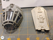 Star Wars Millenium Falcon ESB Gray Cockpit Canopy/Glass & Repaired Ramp ONLY