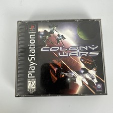 Colony Wars (Sony PlayStation 1) PS1, 2-Disc Set With Manual FREE SHIPPING (G)