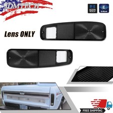 Smoke Tail Lights Lenses For 1973-79 Ford Truck 1978-79 Bronco 1975-91 Econoline