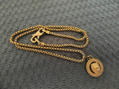 Goldene Halskette Anhänger ''König der Löwen'' Guess Schmuck (A256)