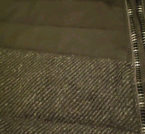Rag & Bone Heritage Collection Wool Puffer Vest Gray And Black Size Large - Picture 8 of 11