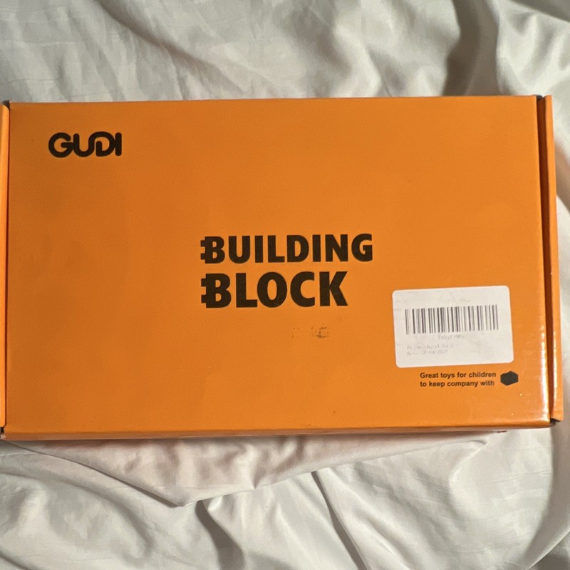 GUDI Building Block Set - Building Blocks, Box Packaging, Age Level 3+