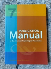 Publication Manual (Official) 7th Edition of ...