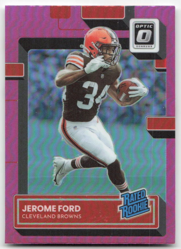 2022 Donruss Optic #280 Jerome Ford Pink