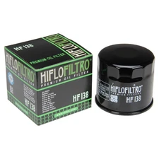 Hiflo HF138 Oil Filter for Aprilia RSV4 Tuono Suzuki GSF Bandit GSX GSX-R Kymco
