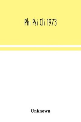 Phi Psi Cli 1973 (Taschenbuch)