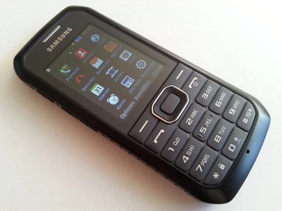 SAMSUNG XCOVER 550 TOP-GRAU-2,4''-EXTRAS-KEIN SIMLOCK-RECHNUNG-DHL VERSAND
