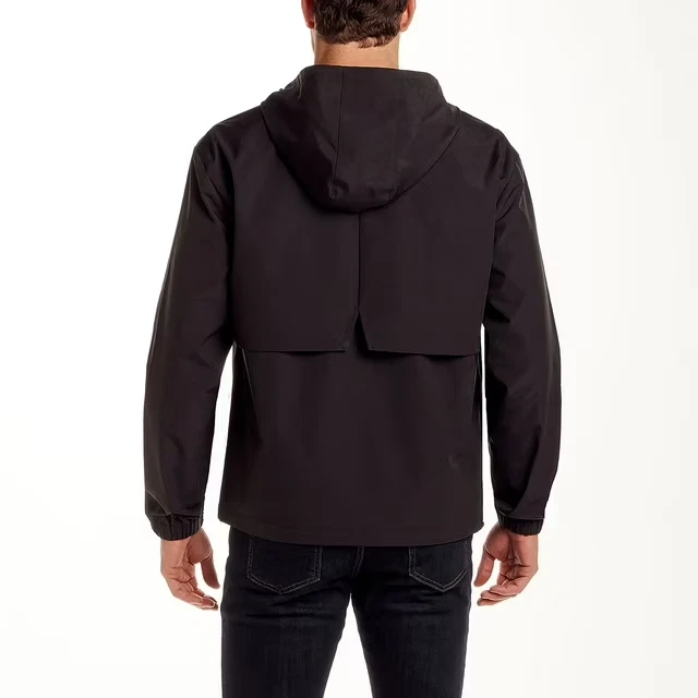 NWT WP Weatherproof Men's Rain Jacket Size XL Black - product detail image 3