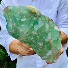 7.3LB Natural Large Particle Cubic Fluorite Crystal Specimen — photo 2