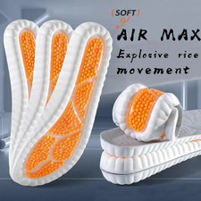 New Sport Latex Insole Cushion Comfortable Plantar Fasciitis Insoles for Feet Ma