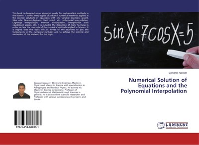 Giovanni Alcocer | Numerical Solution of Equations and the Polynomial...