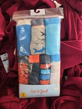 Cat  Jack Boys Boxer Briefs Underwear 7 Pack Size XL 14 Multi Color