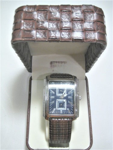 Vintage Island Republic Rectangular Face 46439IR Wrist Watch, Working, FREE SHIP