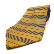 Vintage Tommy Hilfiger Luxury Tie Striped Silk Necktie Made in USA 59" x 4"