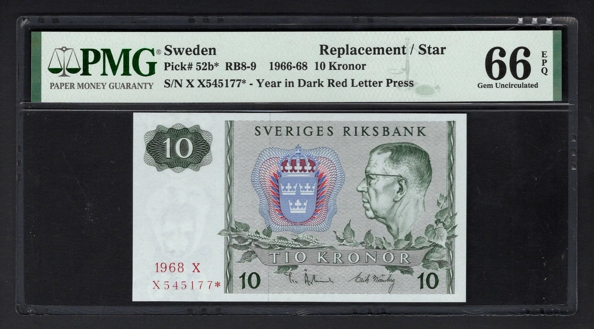 更换注意瑞典的纸币| eBay