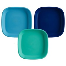 Plates - 22 Oz. Deep-Walled Flat Plates - Dishwasher  Microwave Safe - Made ...