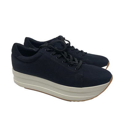 Vagabond Casey Sneakers Womens 8.5 Black Platform Comfort Casual Streetwear