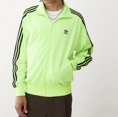 Adidas Originals Woven Firebird Track Jacket Signal Green Size Small JY1330