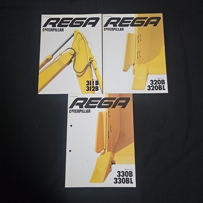 0613 Heavy Equipment Catalog Cat 3 Items Rega Hydraulic Excavator 311B 312B 330B