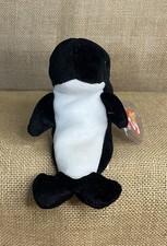 Ty Beanie Babies Waves the Orca Whale Plush Toys - 4084