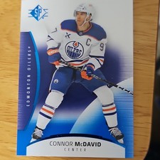Upper Deck 2025-26 SP Connor McDavid #94 Blue Edmonton Oilers NHL