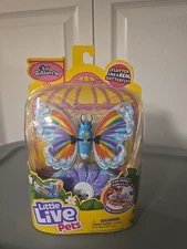 Little Live Pets Lil Butterfly Flutter Wings Rare Blue Colored