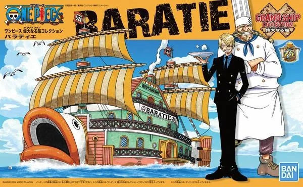 Maquette Baratie One Piece Grandship Collection Bandai 15 cm miniature