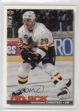 1995-96 Upper Deck Collector's Choice Gino Odjick #290 0a4